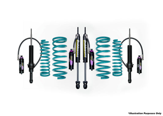 Dobinsons 1" to 3.5" MRR 3-Way Adjustable Lift Kit Toyota 4Runner 2010-2024 - DSSKITMRA01